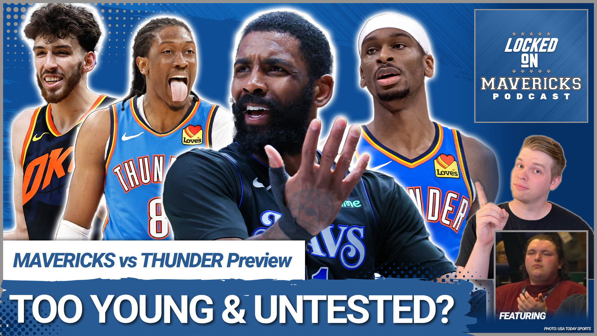 Nick Angstadt is joined by Rylan Stiles to discuss the Mavs vs Thunder series, why Shai Gilgeous-Alexander and OKC aren't too untested for this level.