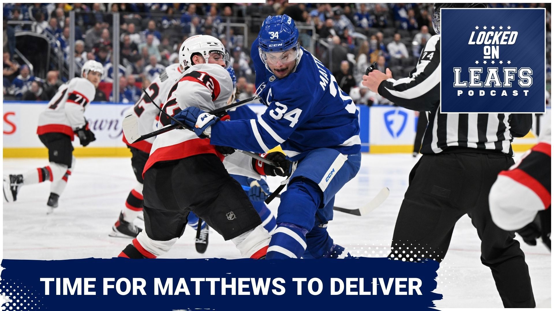 Can Auston Matthews step up to help the Toronto Maple Leafs close out their series against the Ottawa Senators?
