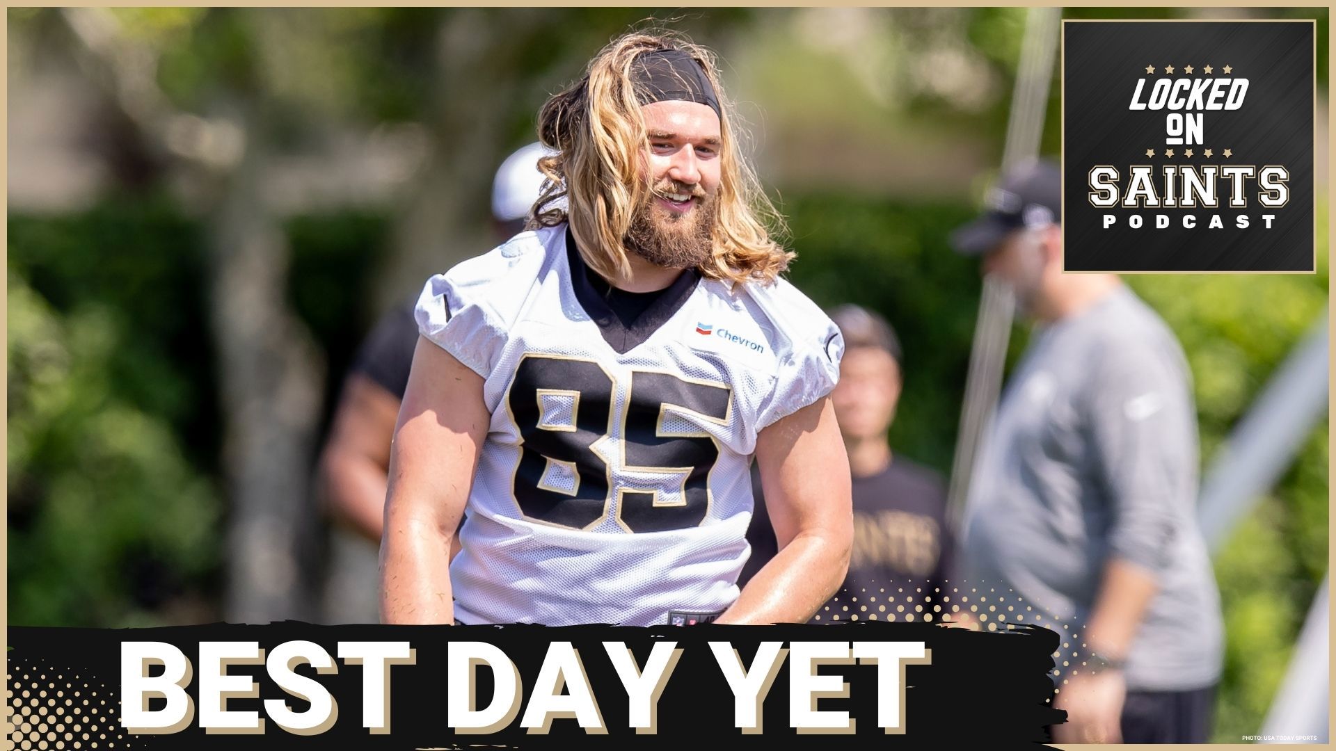 The New Orleans Saints offense punched back against Chase Young and the defense's pass rush. Rookie TE Dallin Holker looked fantastic in his best day of practice yet