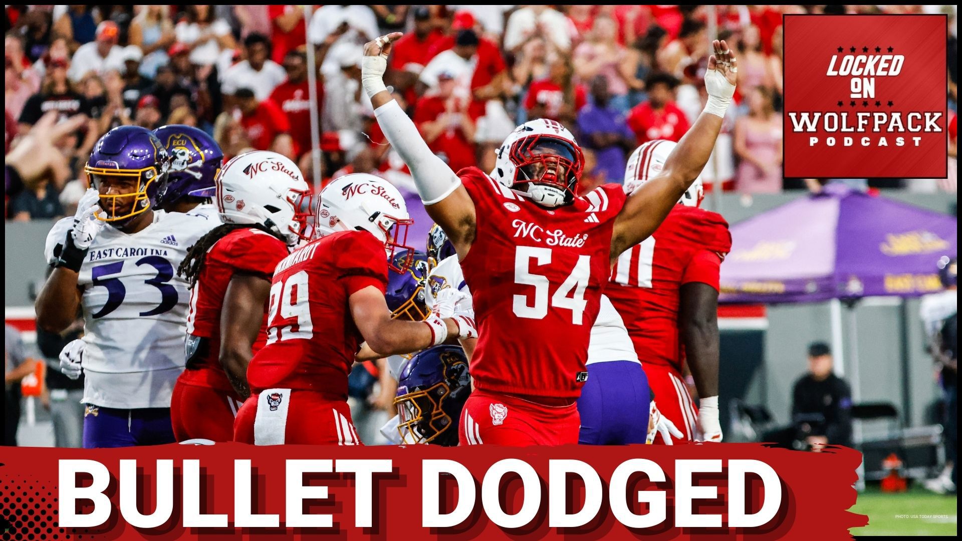 We can never make it easy around here, can we? NC State holds on to a 24-17 Win on Opening Night, exacting revenge from the Military Bowl loss to the ECU Pirates.