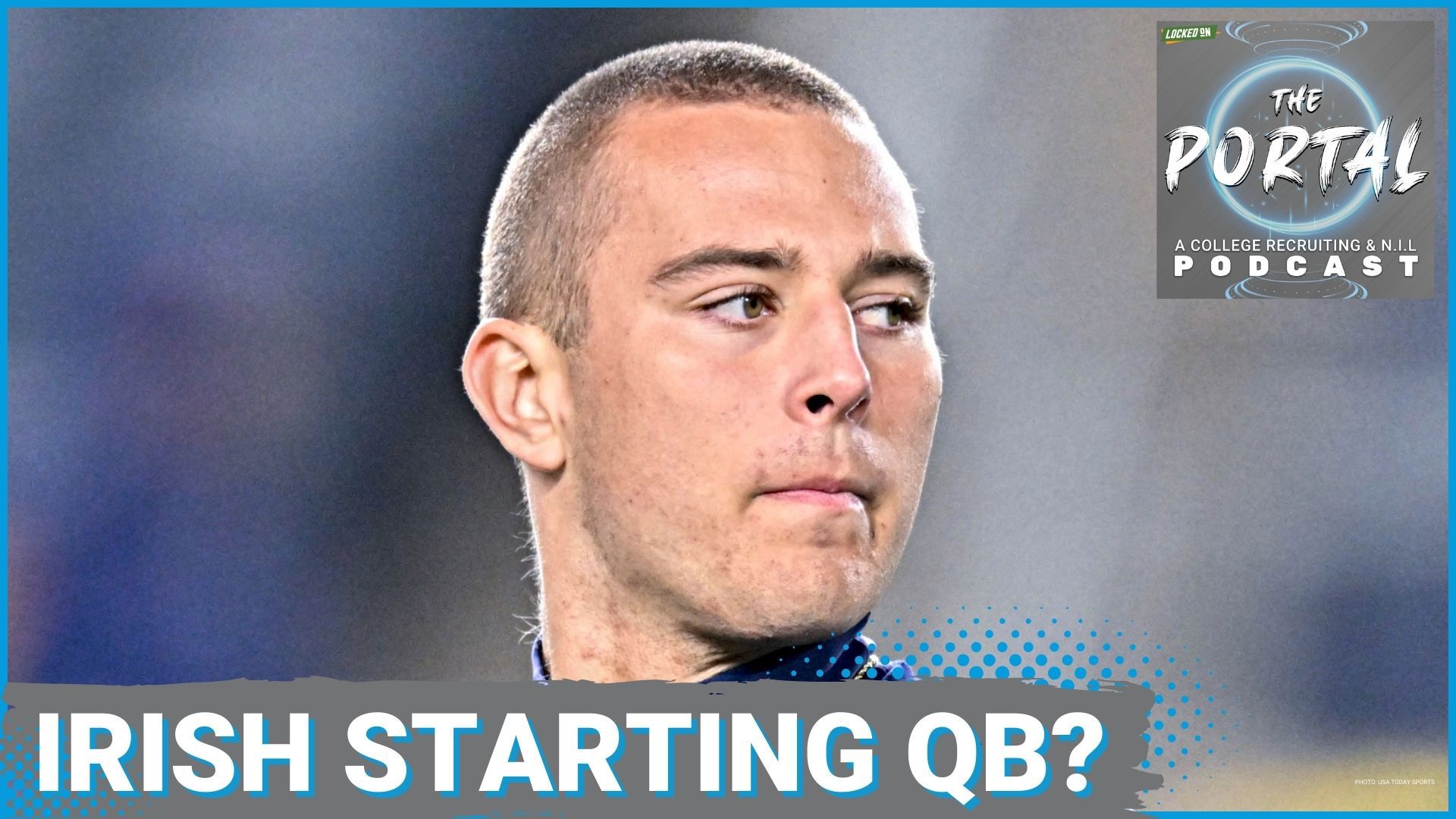 Will Notre Dame's CJ Carr win the starting quarterback position? How does Marcus Freeman attack Transfer Portal needs at wide receiver and defensive tackle?