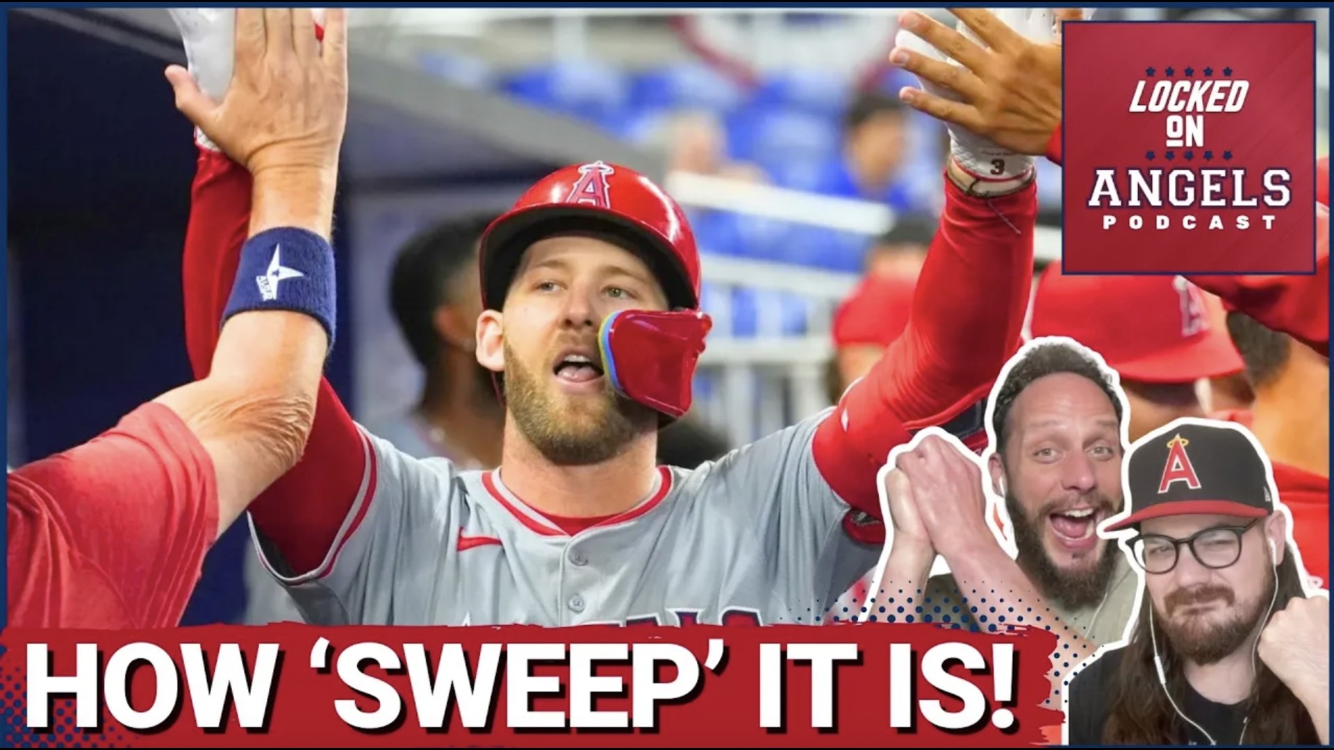 The Los Angeles Angels complete the sweep of the Miami Marlins after a nice bounceback start from Patrick Sandoval who limited the Marlins to 2 runs