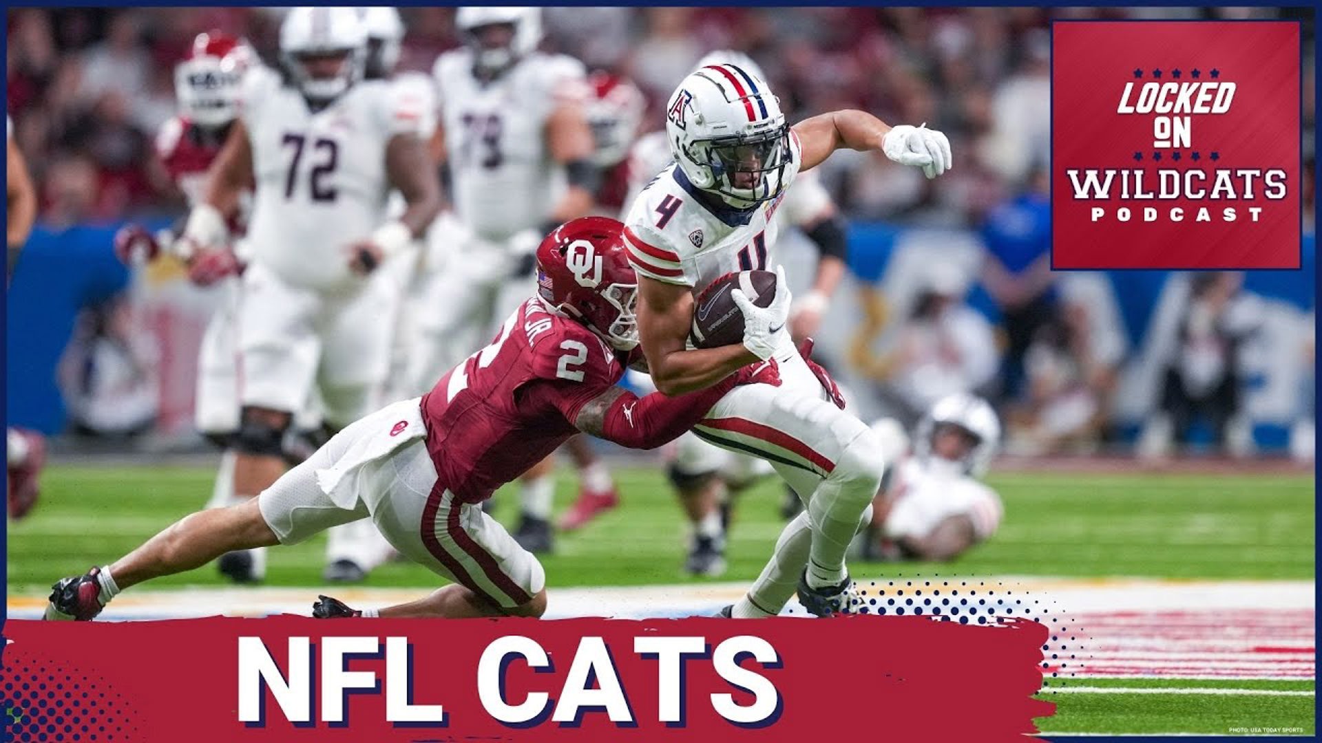 Arizona football had multiple players at the NFL combine. And not to anyone's surprise, Tetairoa McMillan and Jonah Savaiinaea excelled.