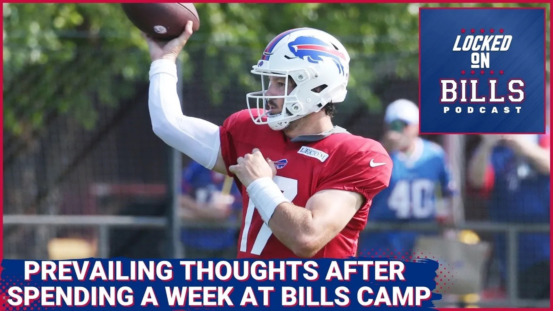 Believe it or not, Buffalo Bills Training Camp only has 2 practices left as the team is set to begin the preseason.