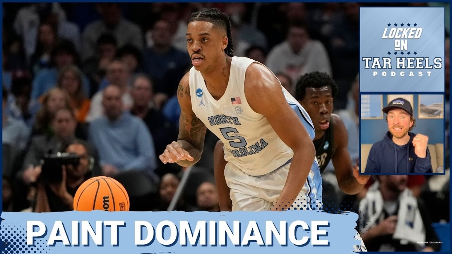 North Carolina is moving on to the second round of the NCAA Tournament thanks to dominant performance over Wagner, 90-62.