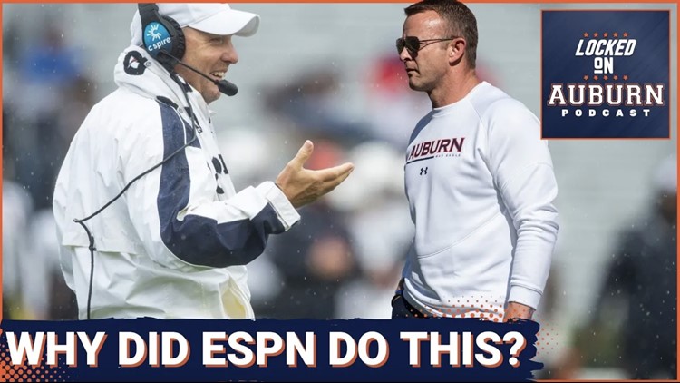ESPN went after Auburn football again | Auburn Tigers Podcast