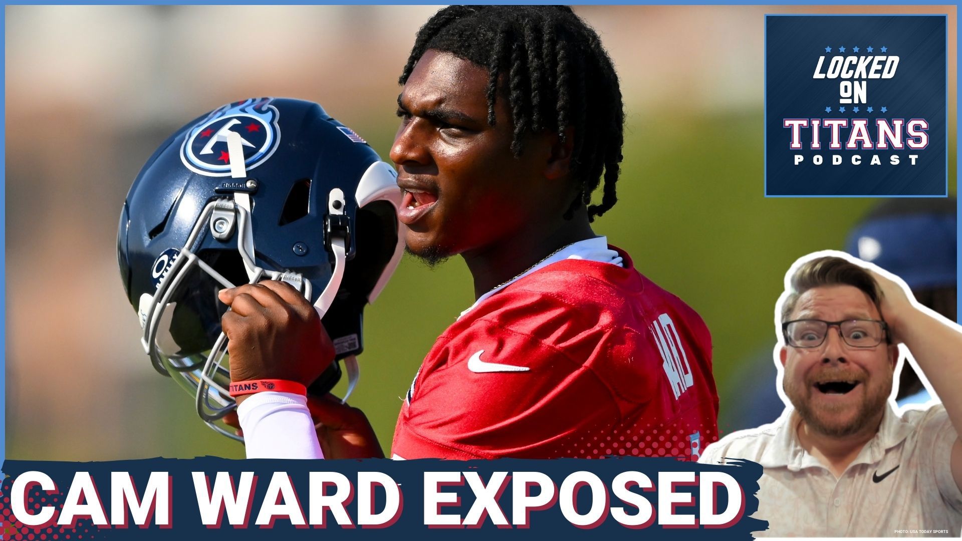 Cam Ward had a better day at joint practice between the Tennessee Titans and Atlanta Falcons, but his worst trait was exposed at the end of Wednesday's practice.