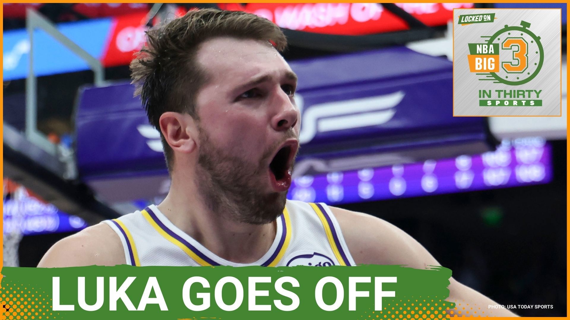 Luka Doncic SHINES In Lakers' Win Over The Jazz | The Big 3 in 30 NBA ...