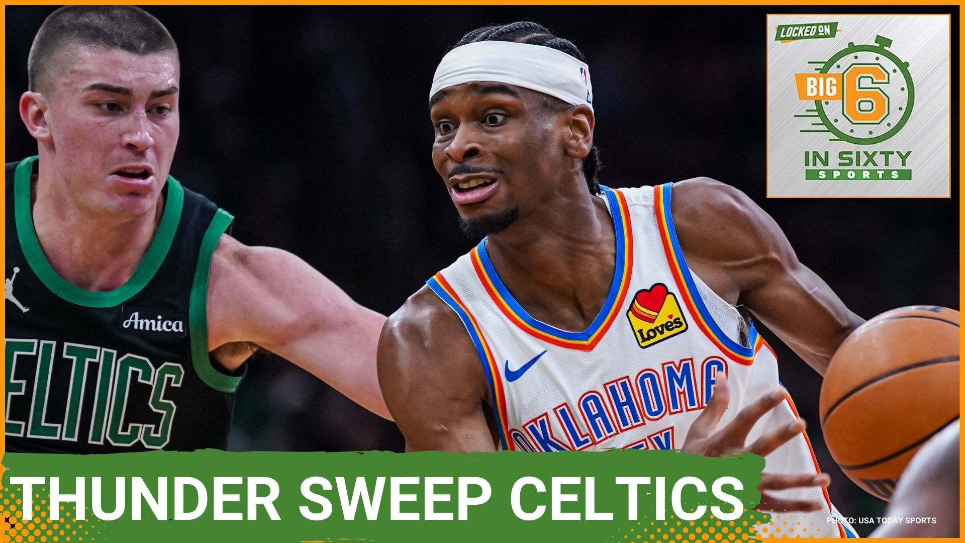 The Thunder beat the Celtics and the Chargers re-sign Mike Williams. The Jets release CJ Mosley and Texas gets a big win. UNC wins in the ACC Tournament.