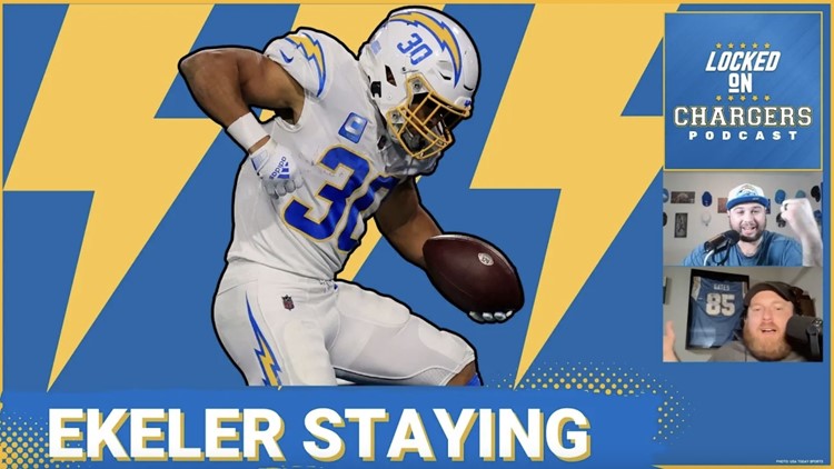 Chargers RB Austin Ekeler Staying Put After Pay Raise | NFL Writer Eric Williams Joins The Show