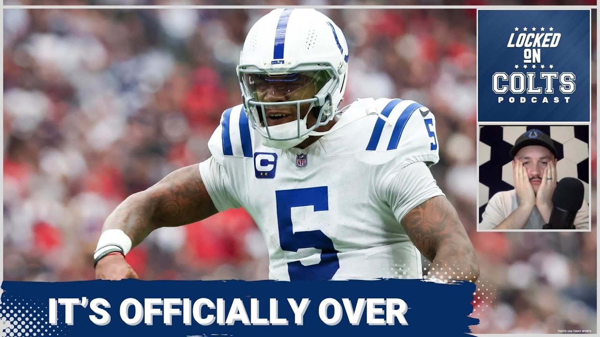 Indianapolis Colts QB Anthony Richardson has officially been benched.