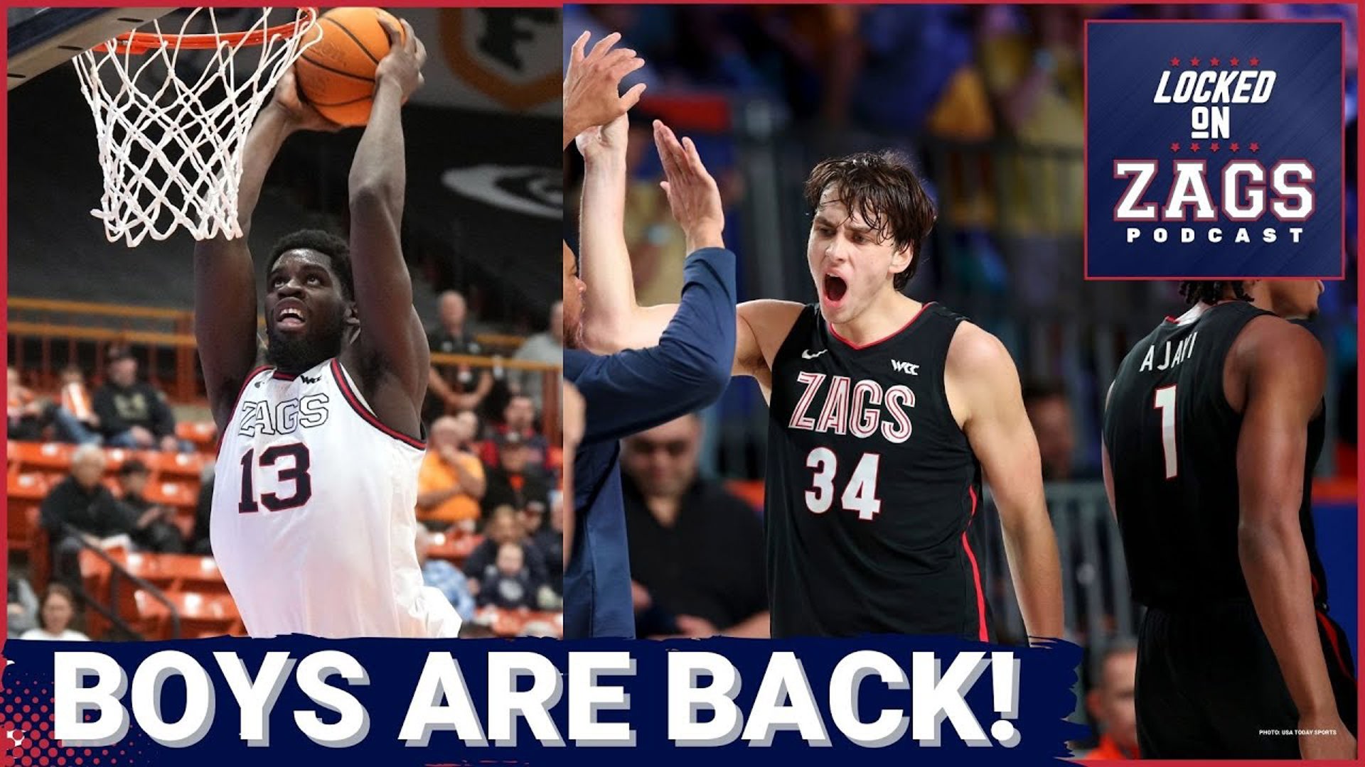Graham Ike and Braden Huff RETURN for Gonzaga! Ben Gregg enters transfer portal | Lineup thoughts