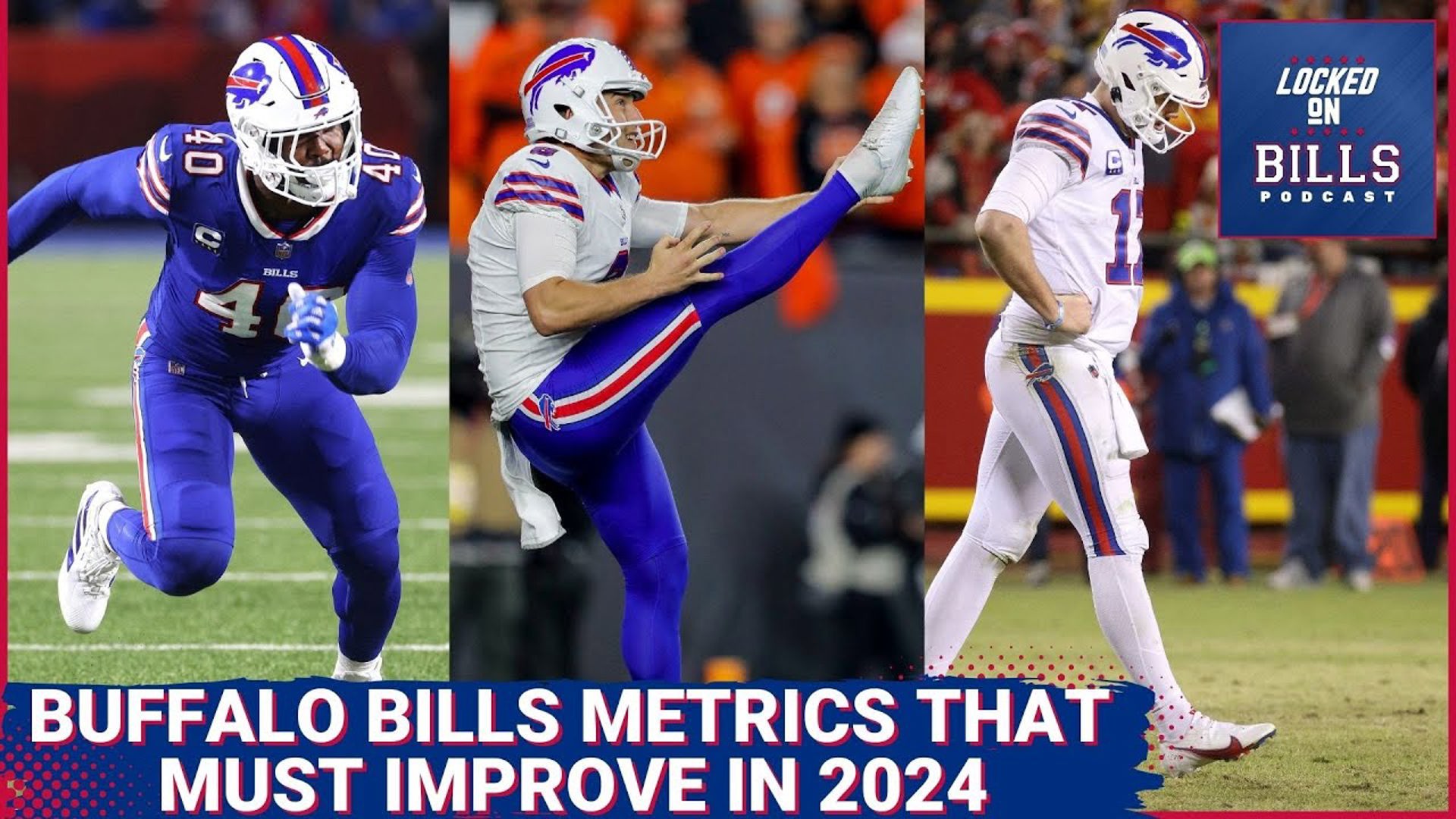 Metrics that must improve for the Buffalo Bills to have even more success in 2024