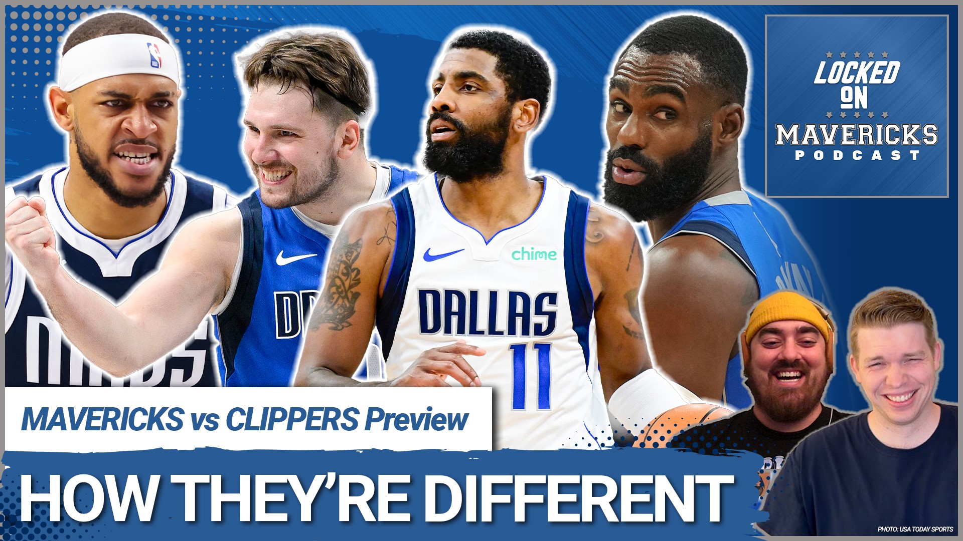 Nick Angstadt & Isaac Harris breakdown how Luka Doncic, Kyrie Irving, and the Dallas Mavericks are different now compared to the last time they played the Clippers.