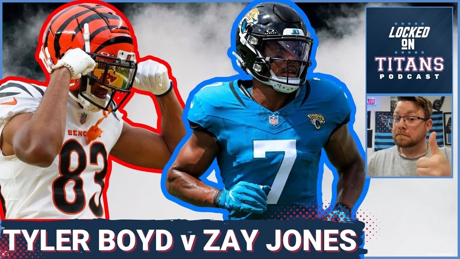The Tennessee Titans are having a visit with wide receiver Zay Jones and it comes after a weekend visit with Tyler Boyd.