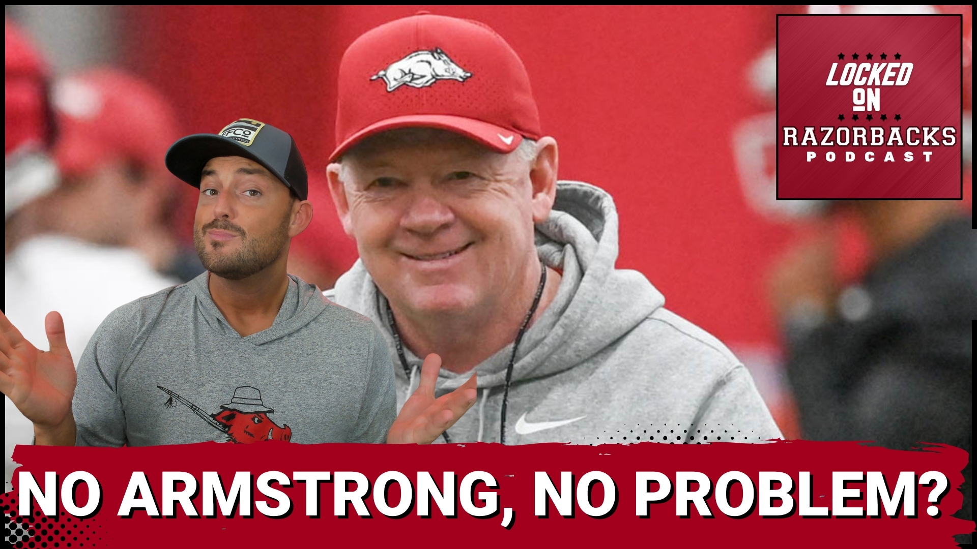 John Nabors breaks down Arkansas Razorbacks football's wide receiver situation, highlighting concerns about the group's size and experience.