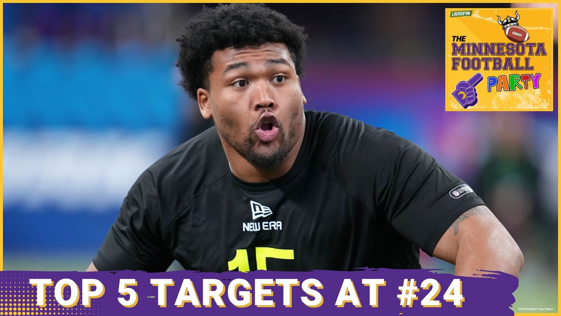 The Minnesota Vikings are on the clock in two weeks in the NFL Draft, so our crew breaks down their top 5 favorite prospects