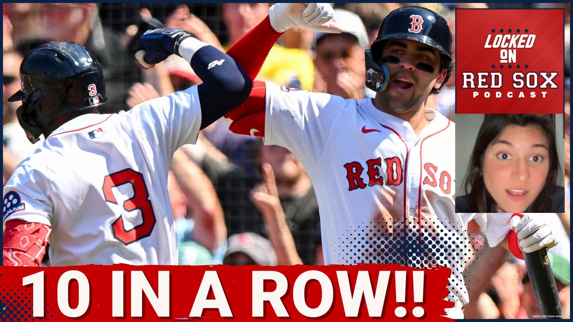 The Boston Red Sox are on a 10-game heater right now - World Series bound?? Also discussed is Alex Bregman's return and Ceddanne Rafaela's dominance.