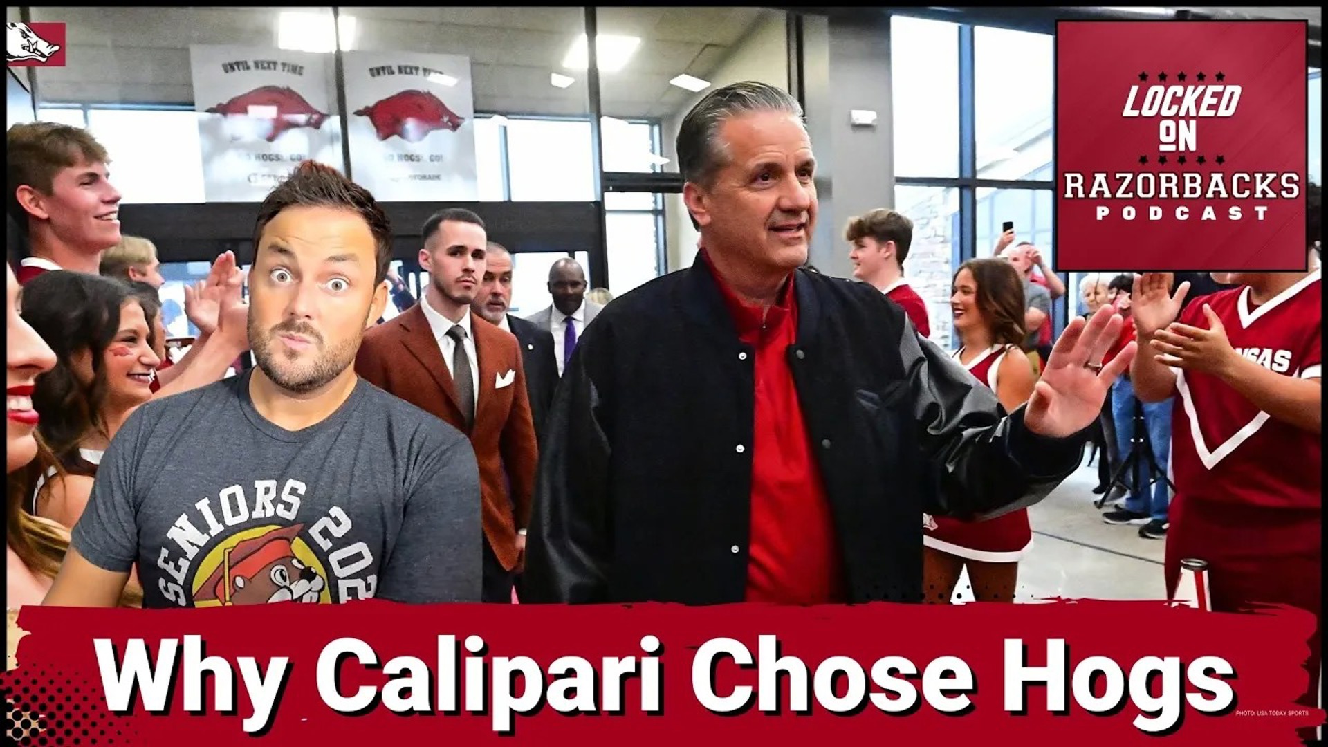 Razorback head coach John Calipari went on the Dan Patrick Show to explain more as to why he chose Arkansas.