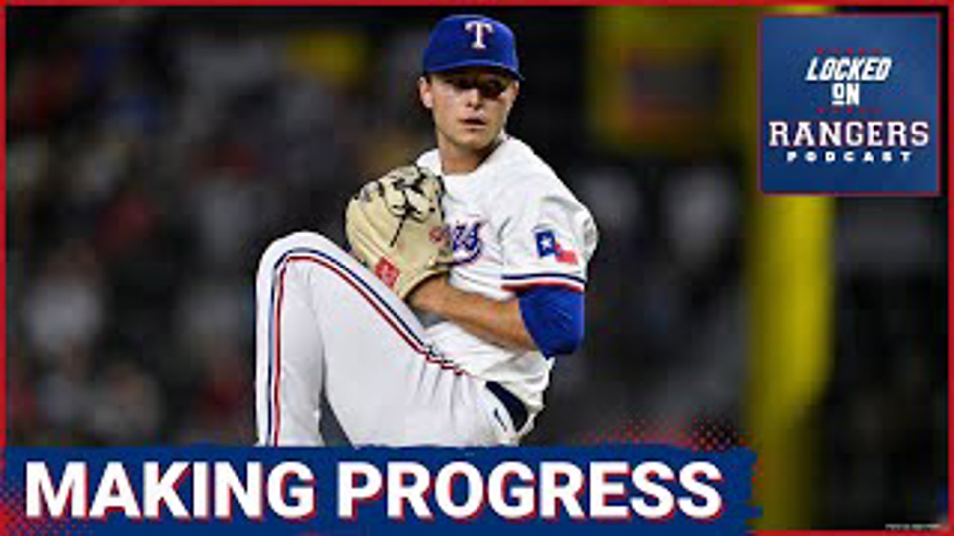 Texas Rangers rookie pitcher Jack Leiter took big strides forward in his latest MLB start, but thanks to some inherited runners scoring and a few mistake pitches.