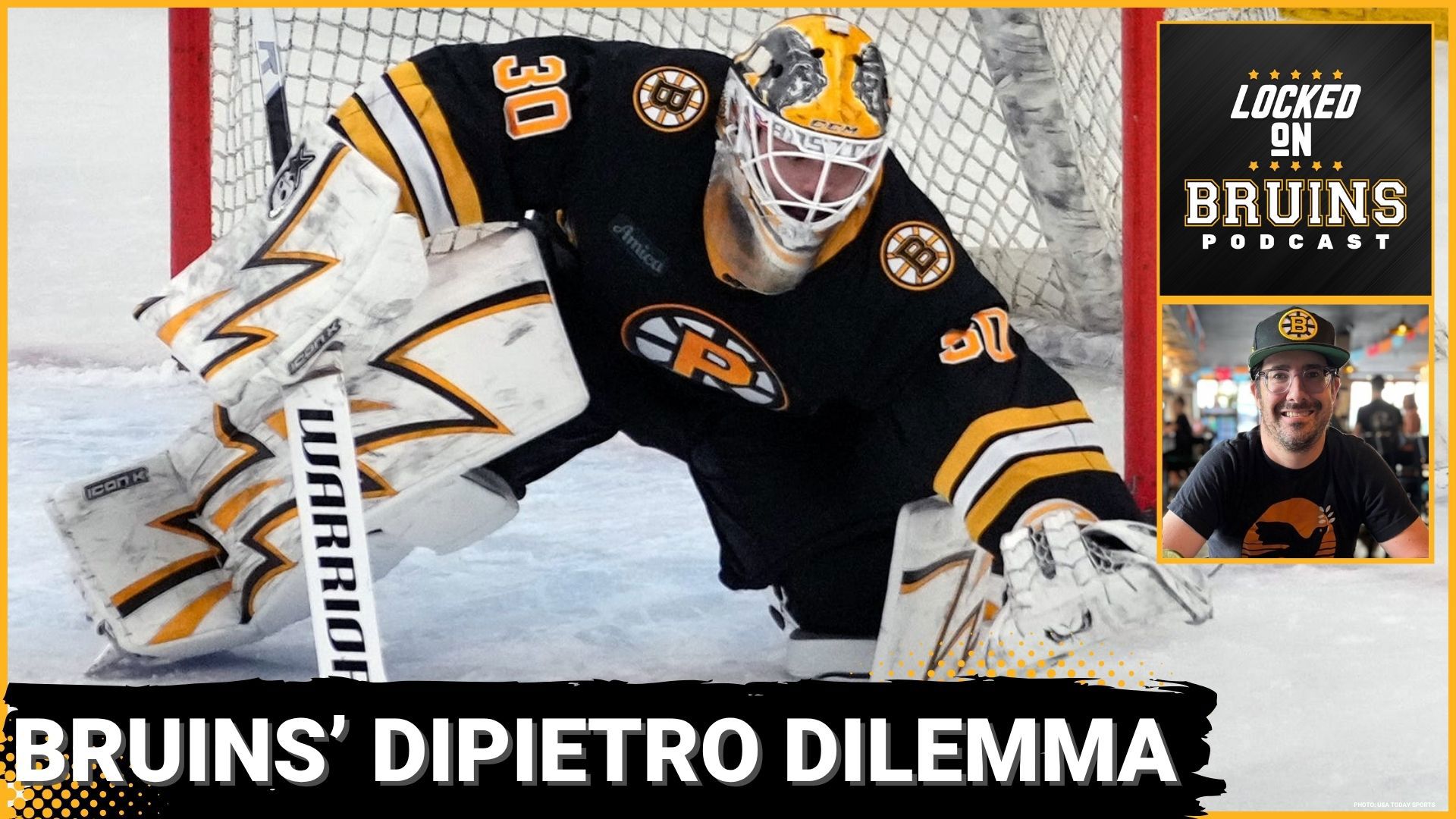 Michael DiPietro is drawing NHL interest after a breakout AHL season, and the Bruins must decide whether to make room for him, trade his rights, or risk losing him.