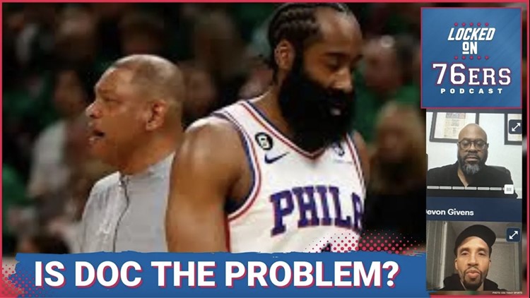 Is it fair to blame Doc Rivers for second round exit? The 76ers coach wasn't the one missing shots.