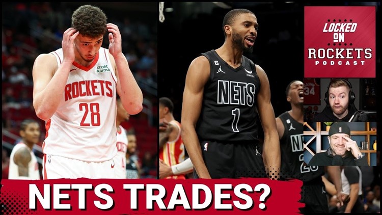 Houston Rockets & Brooklyn Nets Trades? Three-Team Deals, Alperen Sengun For Mikal Bridges & More