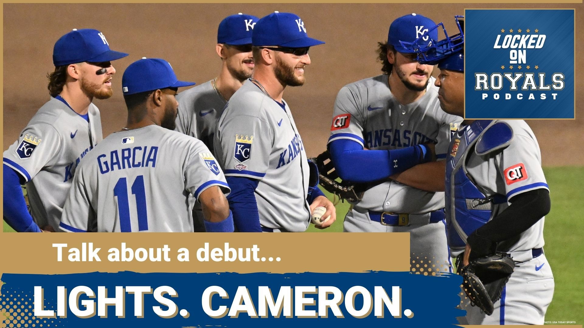 We react to Noah Cameron's incredible performance in his big league debut. Next, we look ahead to what's next for the Royals.