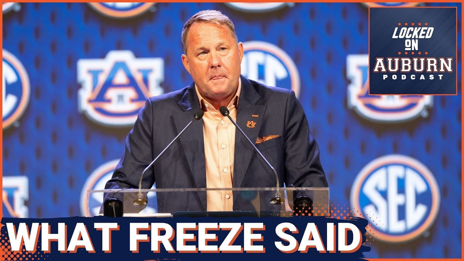 REACTION: Hugh Freeze gave us a depth chart and talked about week one vs Alabama A&M - Auburn Tigers