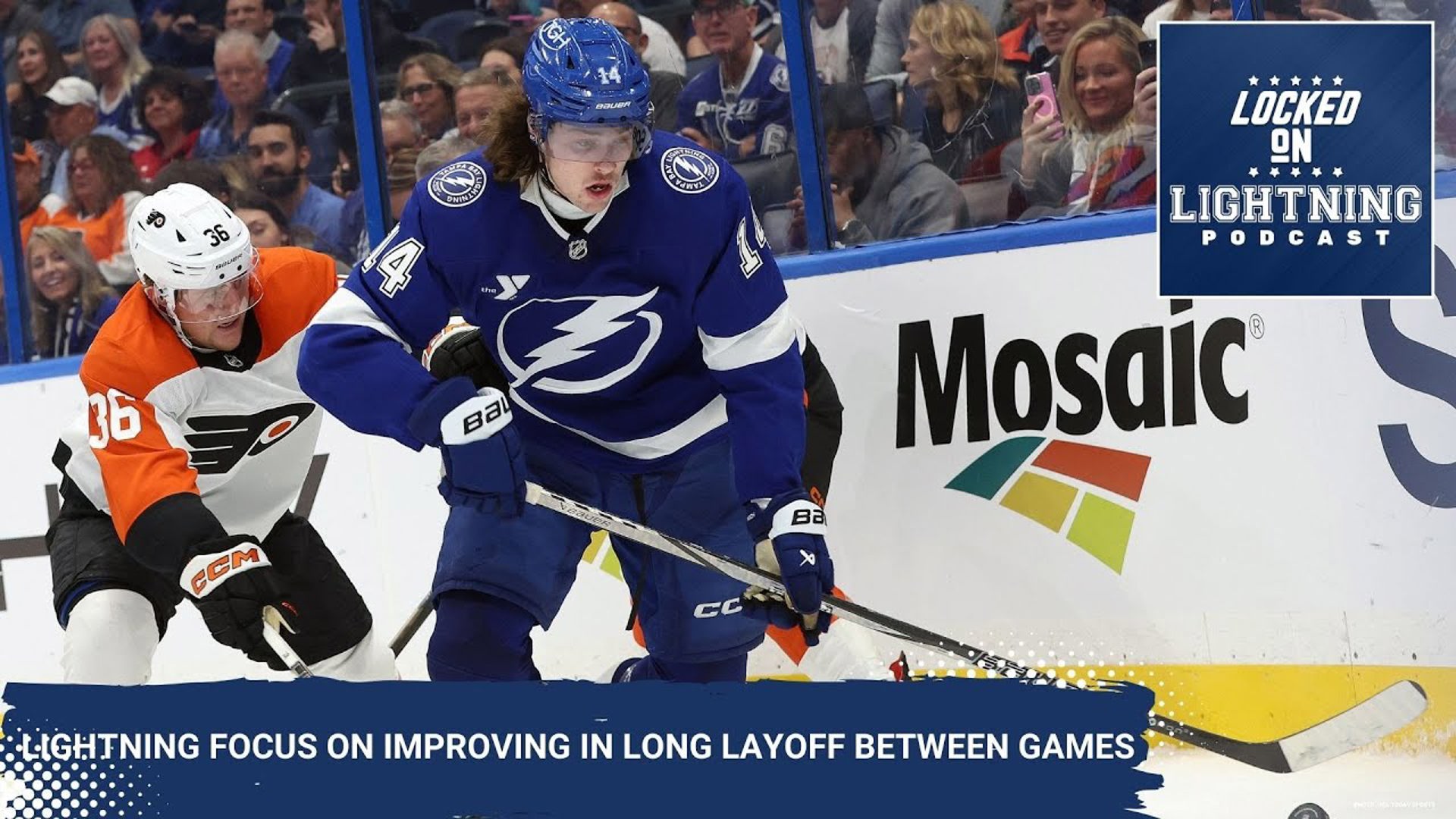 The Lightning have their longest break of the season so far and are looking to take full advantage of the time off.