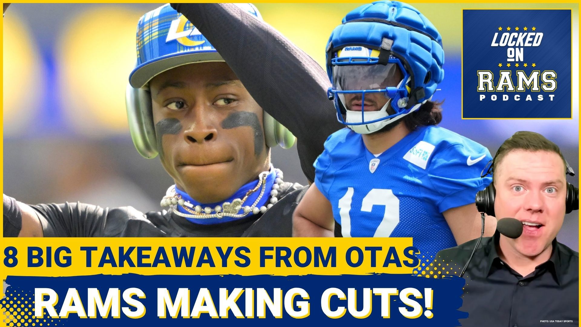 The Los Angeles Rams have waived Derion Kendrick. D-mac tells you why the Rams made the move and 3 other Rams that could be cap casualties. Next, the Rams acquired f