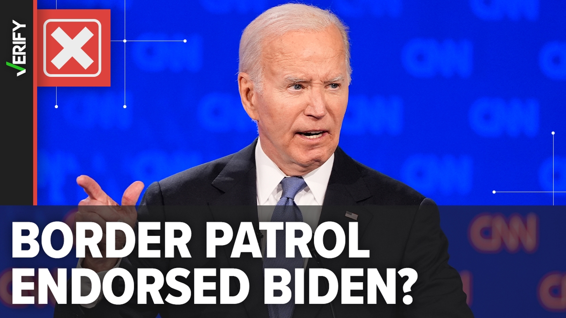 Border Patrol Union didn’t endorse Biden