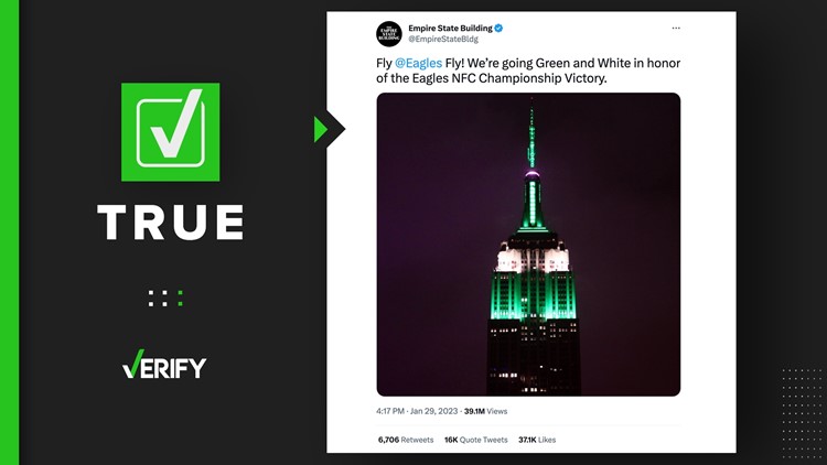 Despite Giants fans’ outrage, the Empire State Building lighting up for a rival team is nothing new