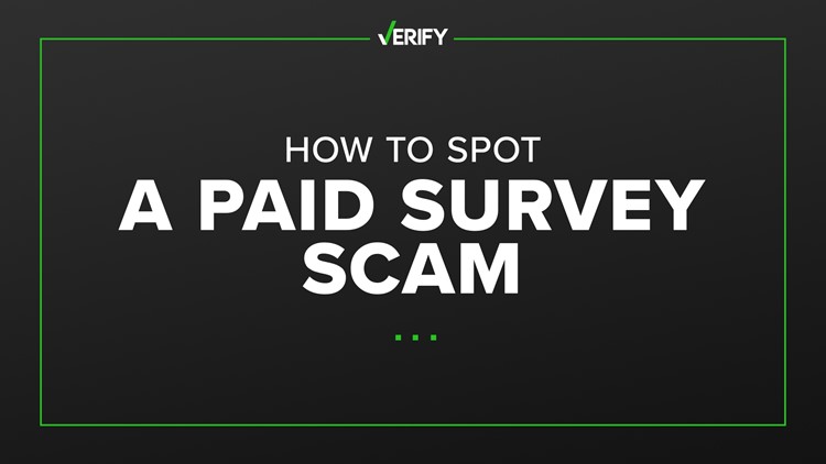Tips to help spot a paid survey scam