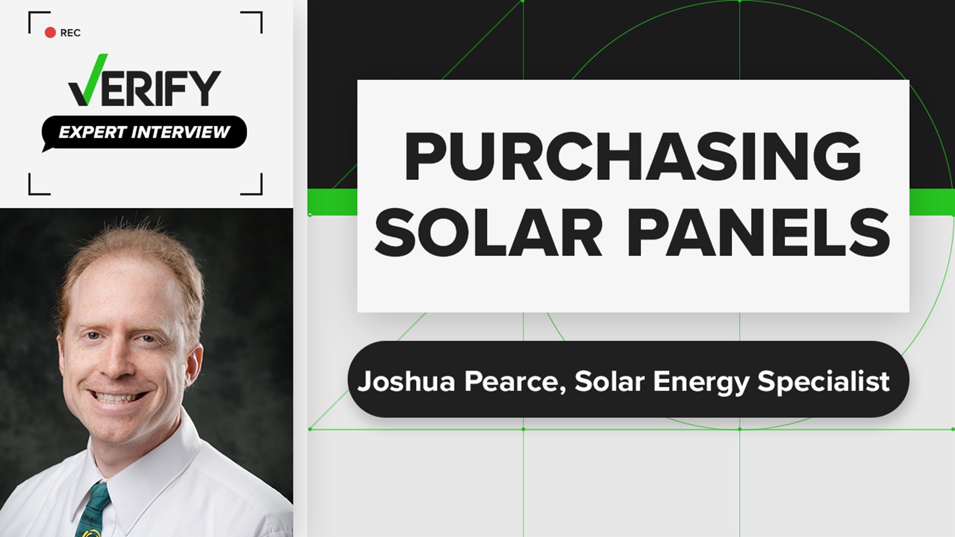 Solar energy specialist Joshua Pearce, talks all things solar panels; advantages of getting a system, understanding the costs & installation