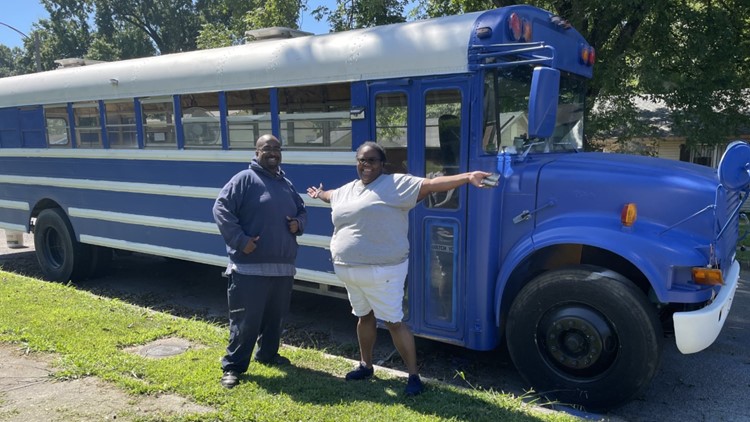 How a Memphis couple turned a school bus into a home