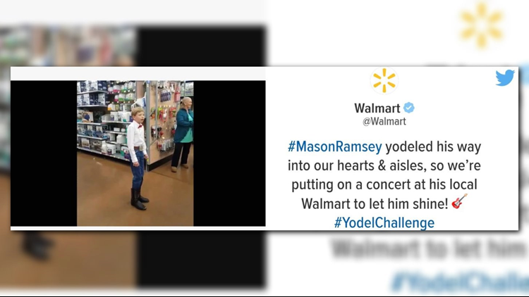 Watch The Walmart Yodeling Kid Perform On 'The Ellen DeGeneres Show' Watch The Walmart Yodeling Kid Perform On 'The Ellen DeGeneres Show'