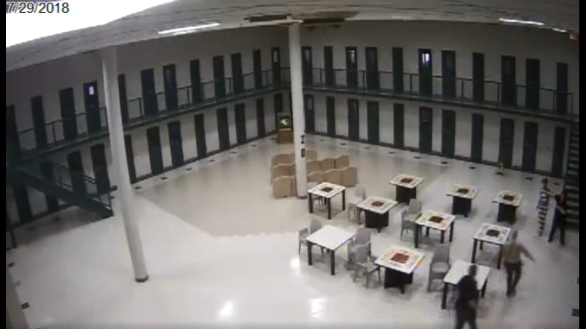 Jail Officer Attacked With Pen; Inmate Charged