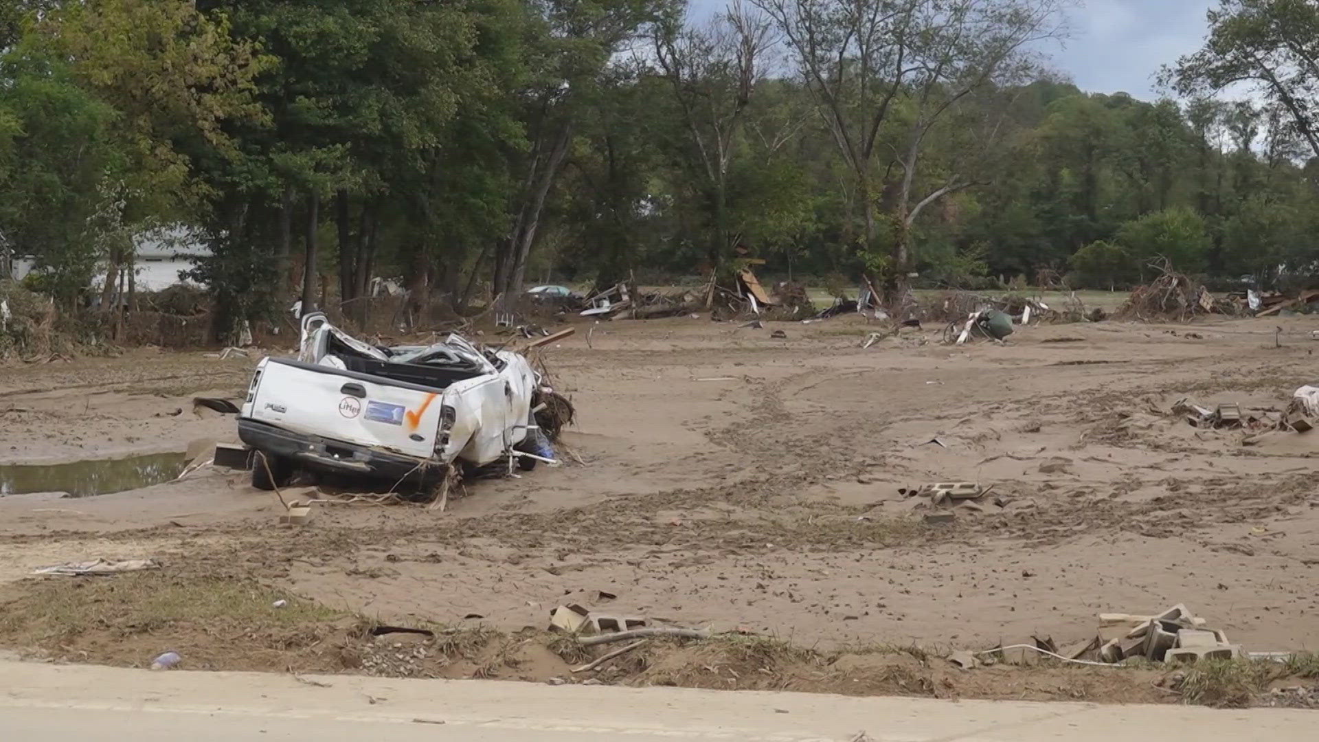 One local was stuck inside for over 12 hours as the water rose around her.