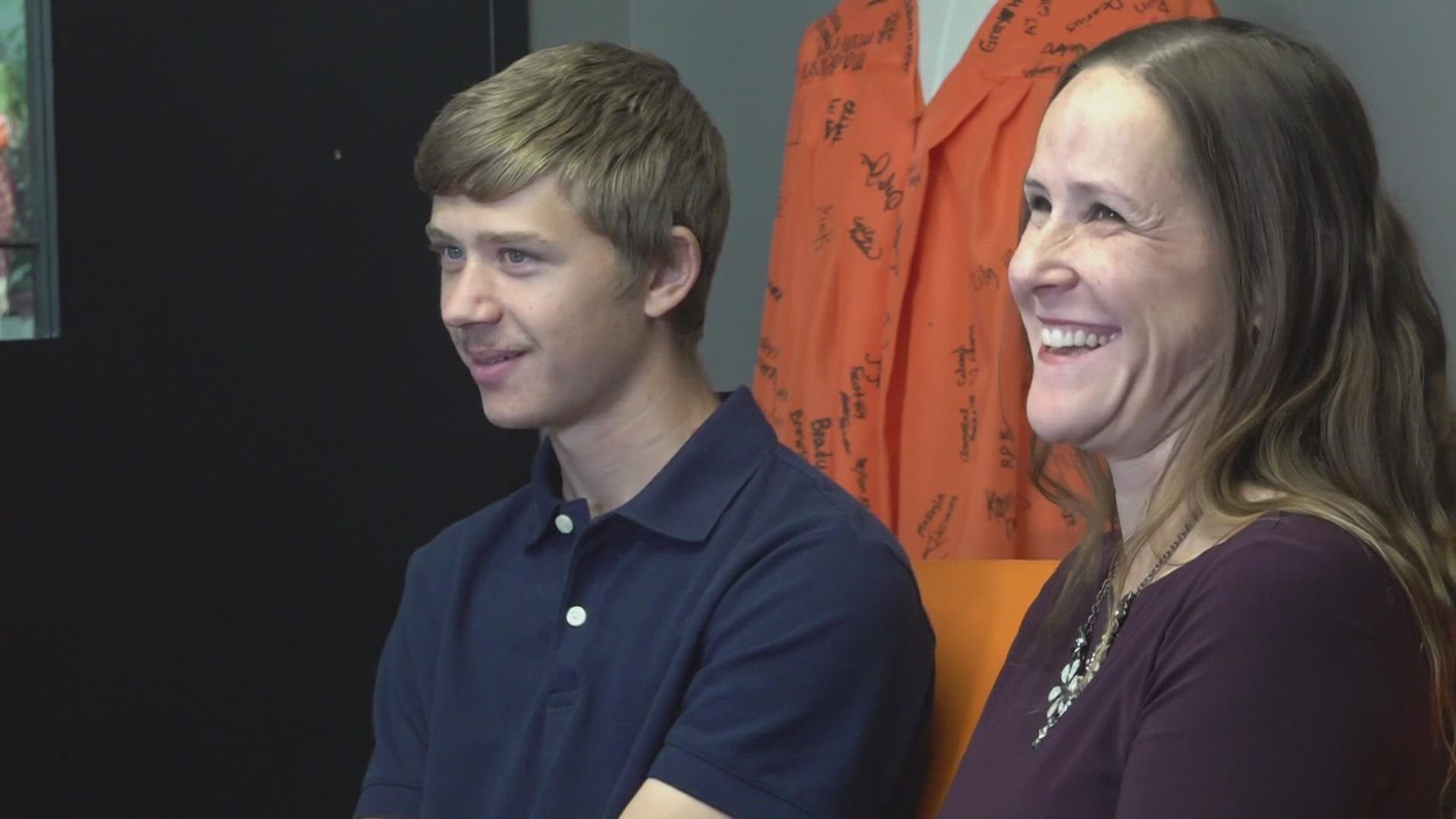 Meet Zack Carter, a junior at Powell High School and one of just 0.5% of students to get a perfect ACT score.