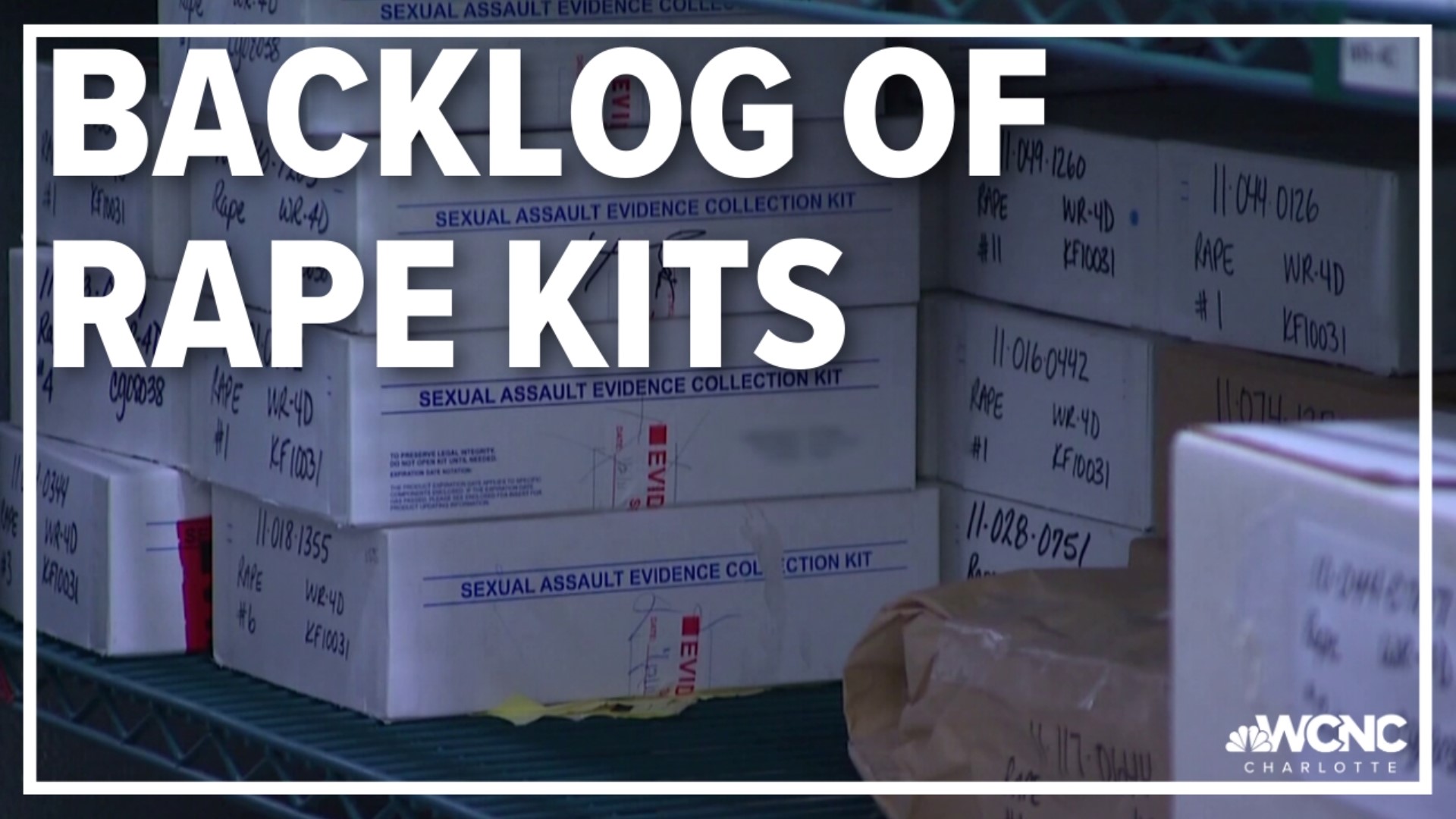 The statewide DNA testing system was created to improve the backlog in rape kits at local police departments but the crime labs are still behind.
