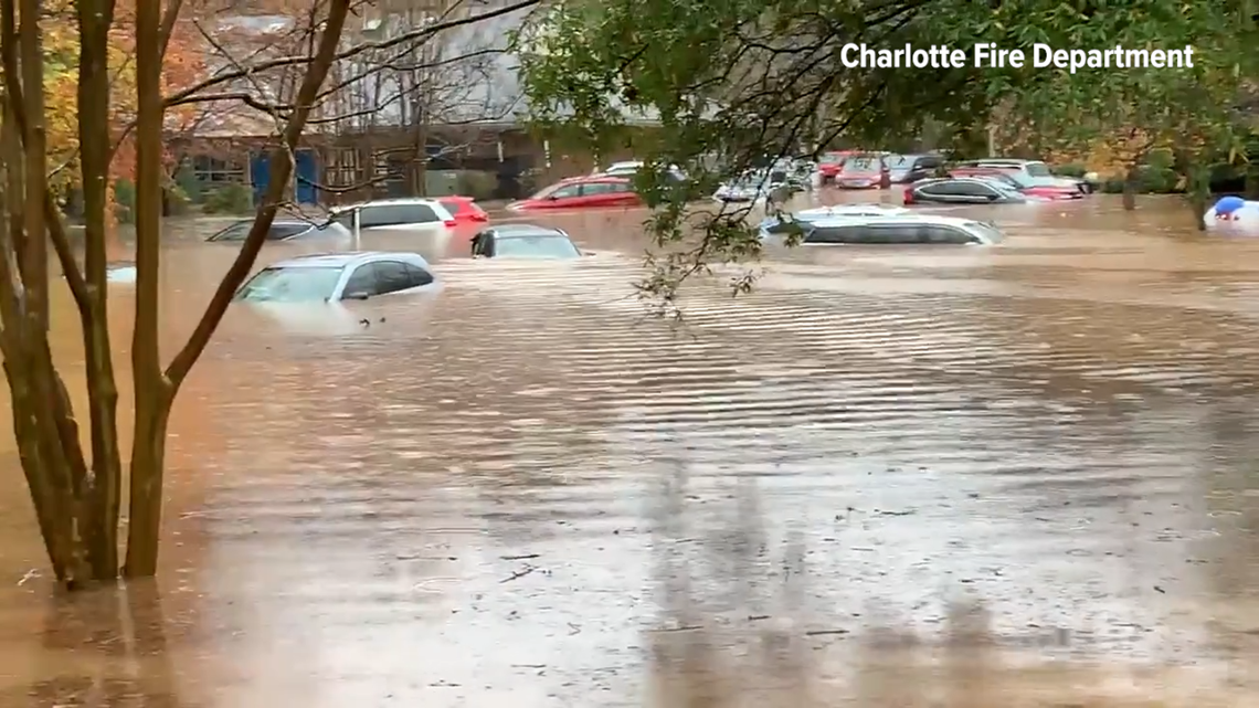 Historic flooding hits Charlotte