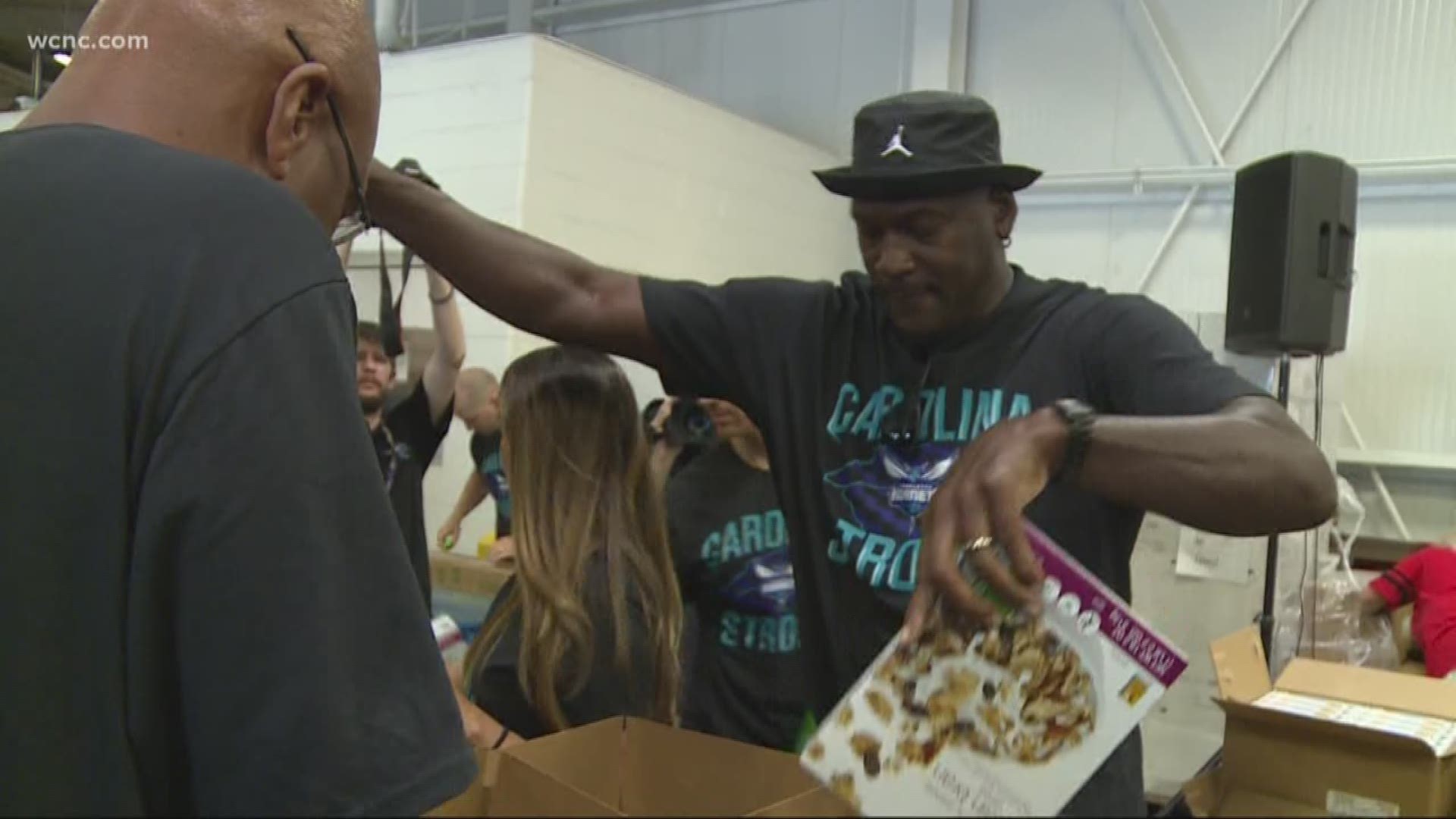 Charlotte Hornets owner and Wilmington native Michael Jordan is lending a helping hand by donating $2M to hurricane relief. He says he wanted to help the places that helped him in this early life.