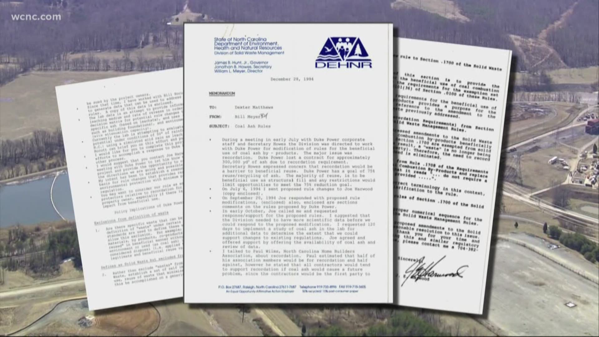 Decades-old documents reveal Duke Energy asked state leaders permission to not report their sales of toxic coal ash for construction projects.