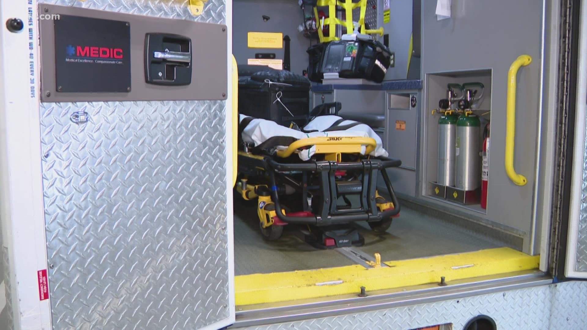 Mecklenburg EMS is stretched thin and has recently enforced mandatory overtime due to short-staffing.