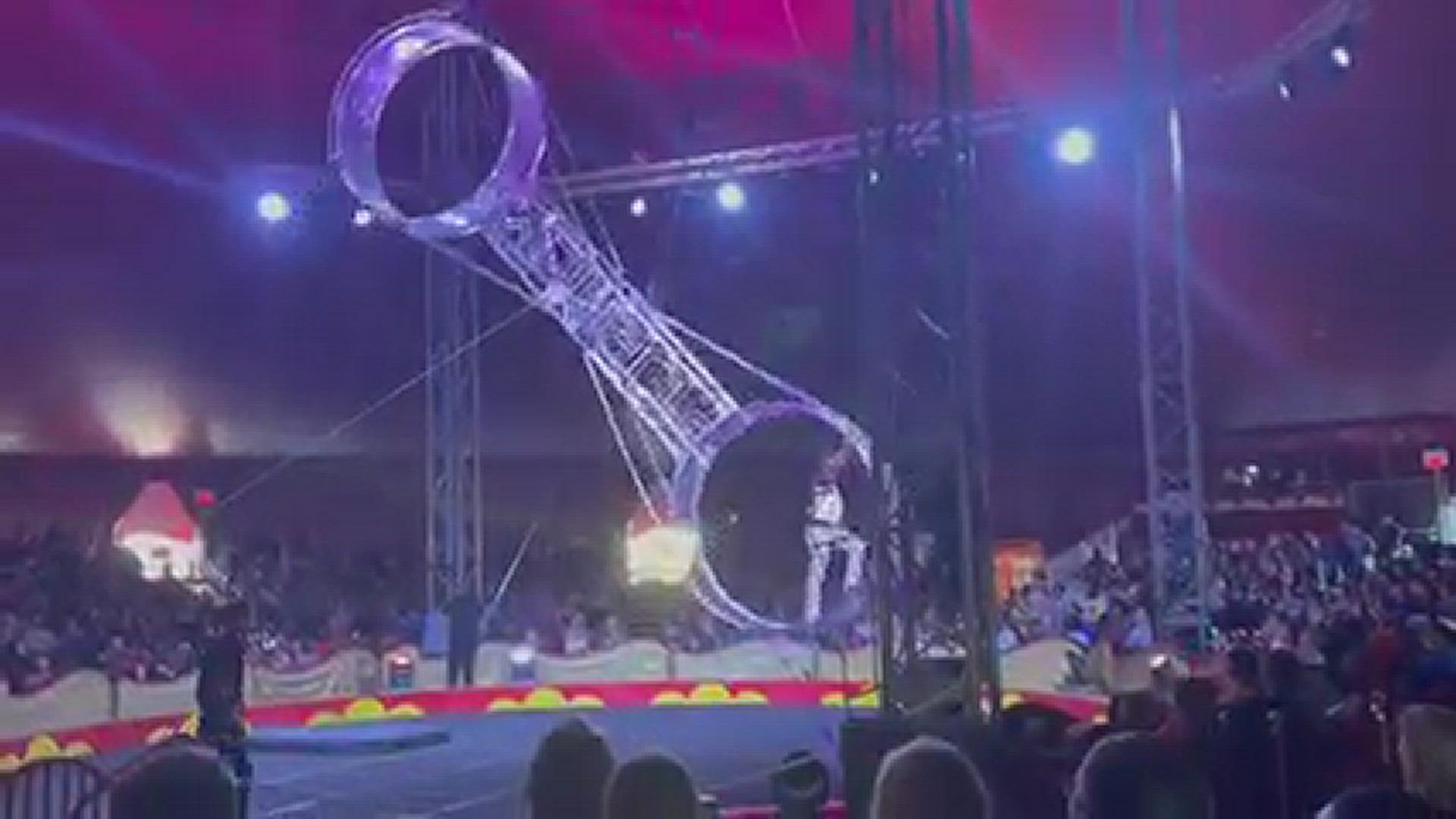 A stunt show came to a shocking halt at the South Carolina State Fair over the weekend. Witnesses said no one appeared to be seriously injured.