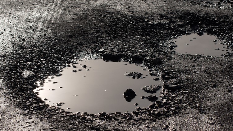 More potholes are expected this winter. Here's how to report one