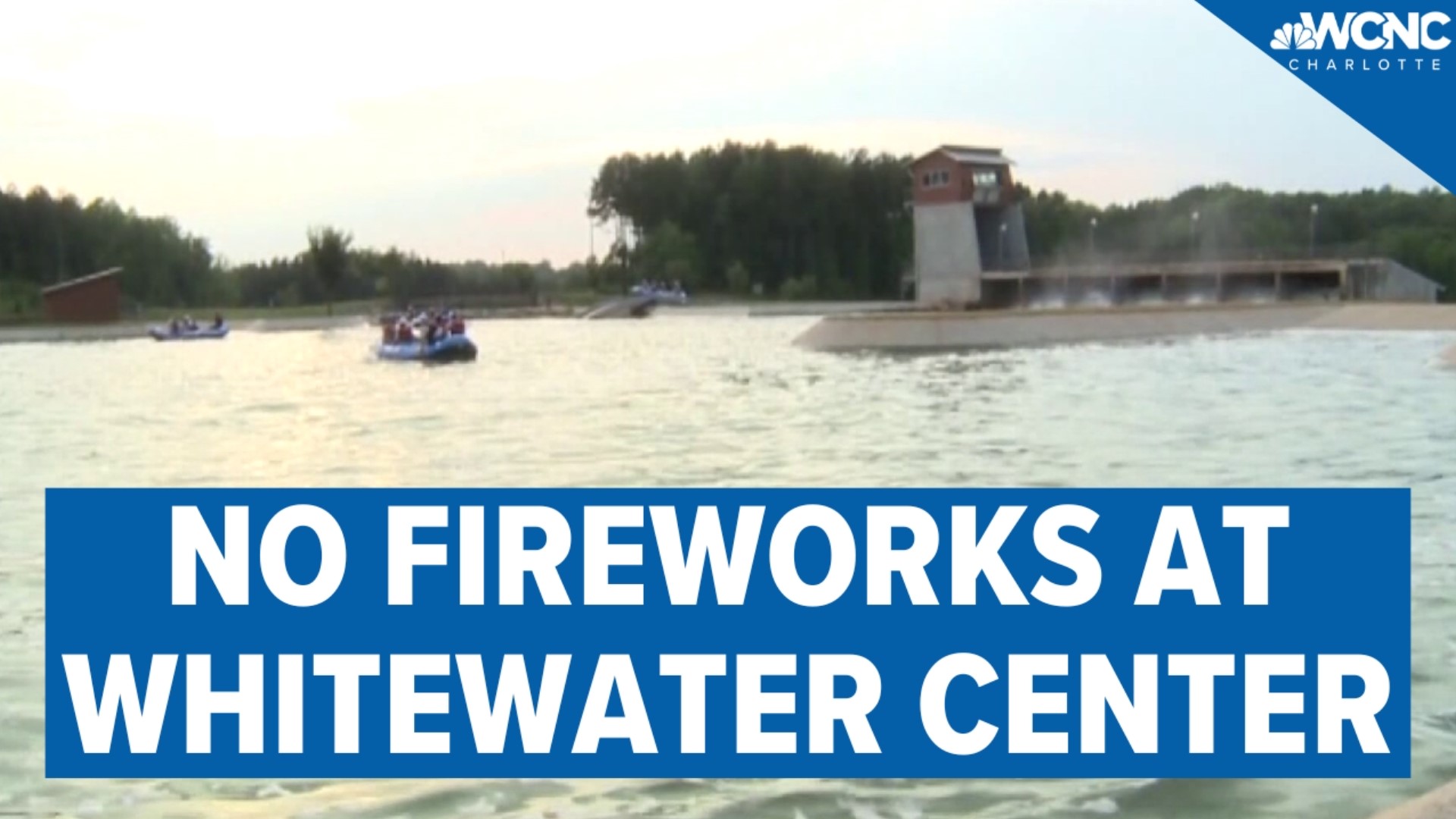 Mecklenburg County has revoked the fireworks permit for the U.S. National Whitewater Center's July Fourth celebration.