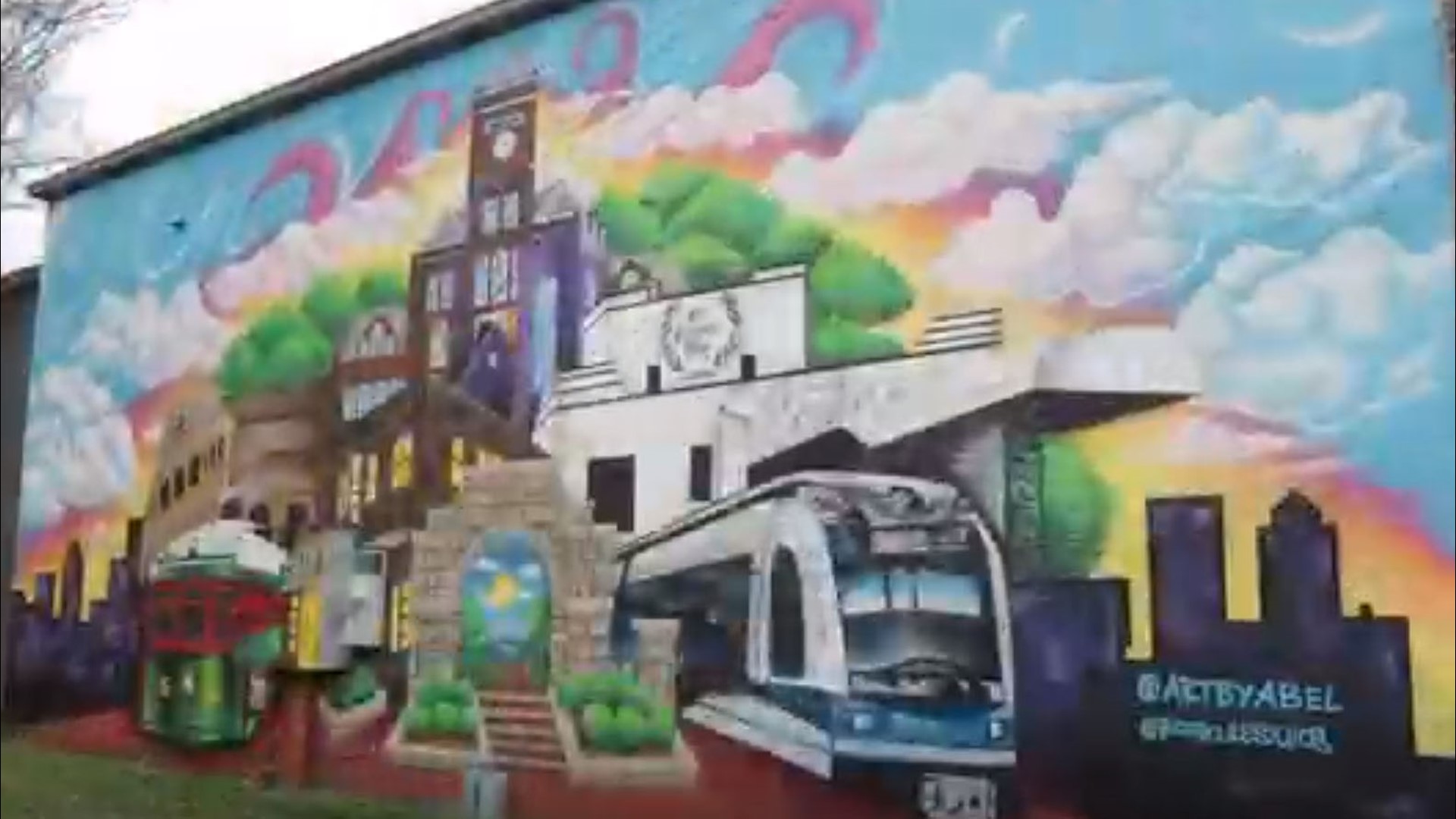 Charlotte's murals The story behind the artist and the art