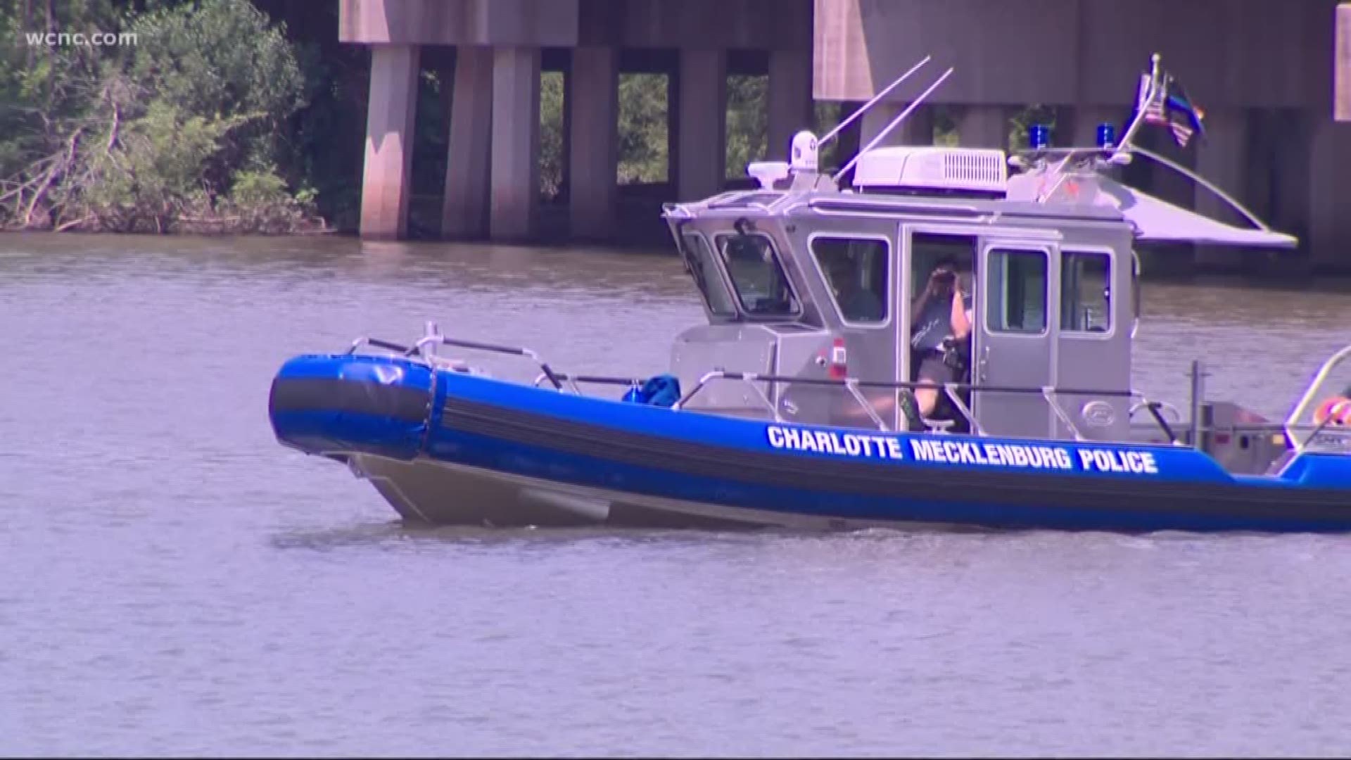 Police say a group was ferrying back to the boat launch after fishing and camping on an island up the river. That's when police say the front of the boat started taking in water and went down. Officials say three of the boaters made it to shore, but one did not.